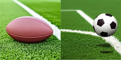 Illustration footballs - Image 1