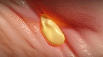 Illustration abscesses