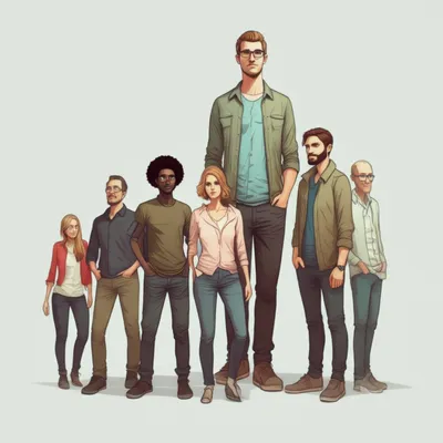 Illustration tallest