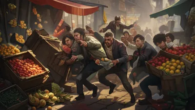 Illustration ruffian - Image 1