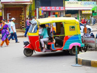 Illustration autorickshaw