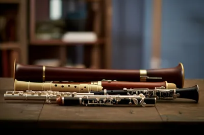 Illustration woodwind