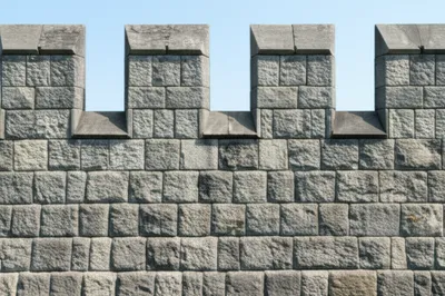 Illustration crenelated - Image 1