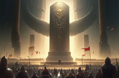 Illustration stele - Image 1