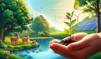 Illustration environmentalist - Image 1