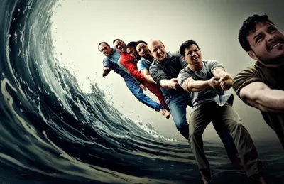 Illustration combatting - Image 1