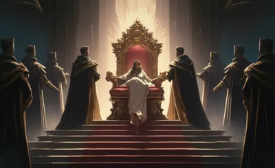 Illustration throne - Image 1