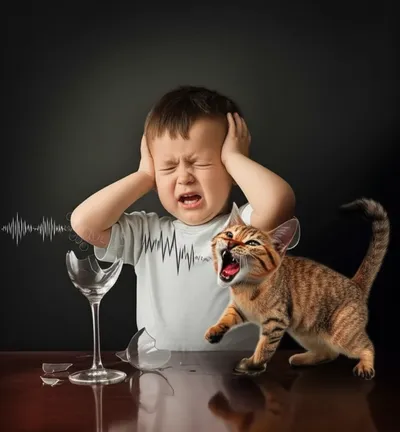 Illustration shrilled