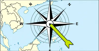 Illustration southeastwards