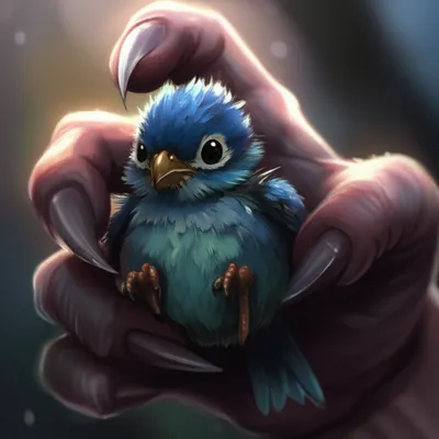 Illustration clutched