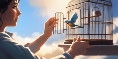 Illustration suffering - Image 1