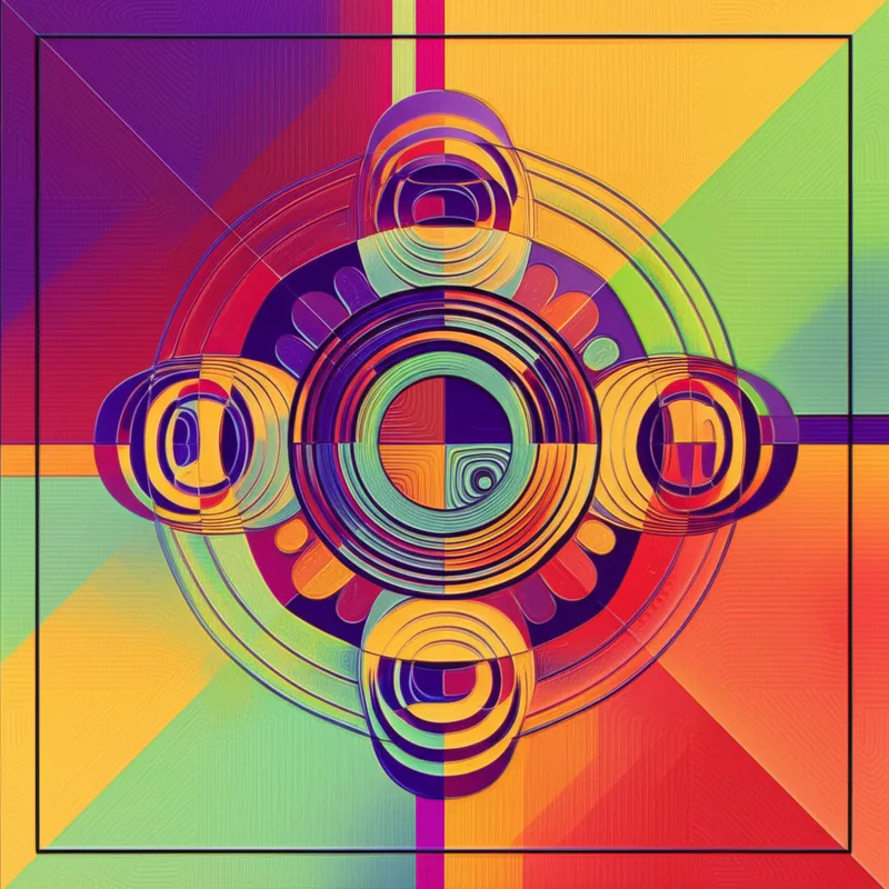 Illustration visuelle de compos: Composition, agencement - Image 1