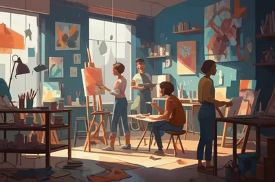 Illustration school - Image 1