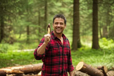 Illustration lumberjacket