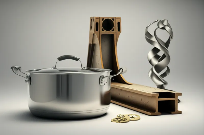 Visuelle Darstellung für das Wort „metalwork" - Metallarbeiten, Metallerzeugnisse