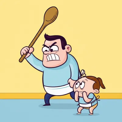 Illustration whupping - Image 1