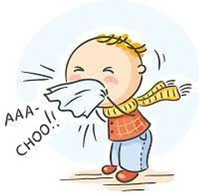 Illustration sneeze - Image 2