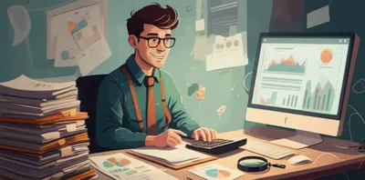 Illustration accountant - Image 1