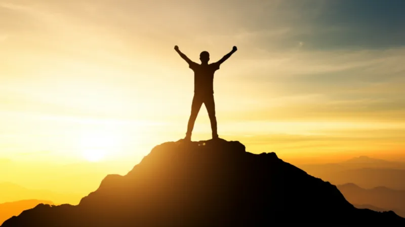 Ilustración visual de la palabra "accomplishment" - Logro, realización