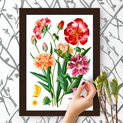 Illustration flower - Image 1