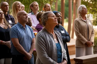 Illustration veneration