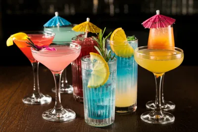 Illustration cocktails