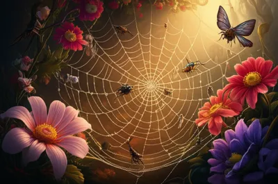 Illustration cobwebs - Image 1