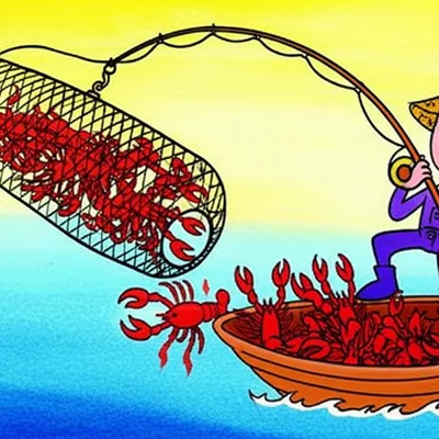 Illustration lobstered