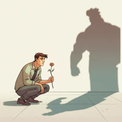 Illustration unmanly