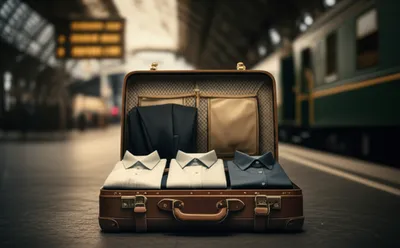 Illustration suitcase