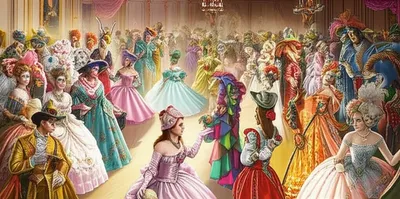 Illustration masquerades - Image 1