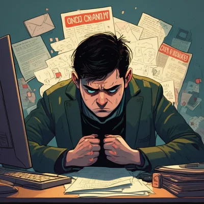 Illustration sweating - Image 1