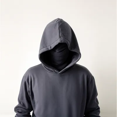 Illustration hooded - Image 1