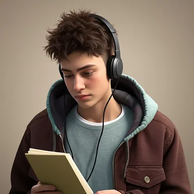 Illustration teenager