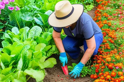 Illustration gardeners