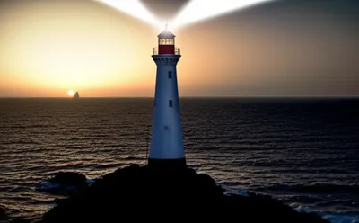 Illustration lighthouses