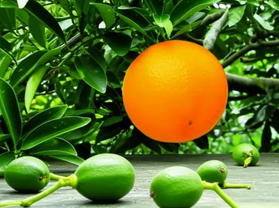 Illustration persimmon