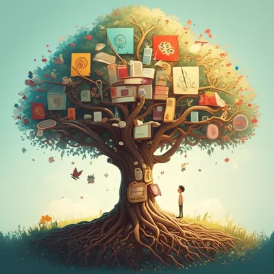 Illustration knowledgeable - Image 1