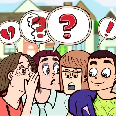 Illustration gossips