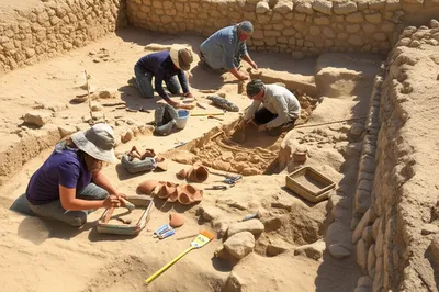 Illustration excavation - Image 1