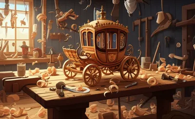 Illustration carpenters - Image 1