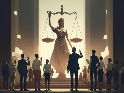 Illustration protesting - Image 1