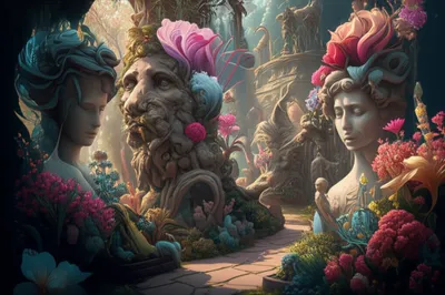 Illustration grotesque