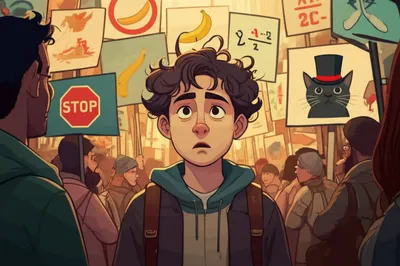 Illustration rabble - Image 1