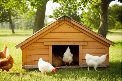 Illustration henhouse