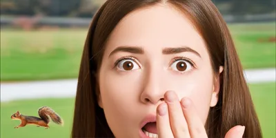 Illustration startled