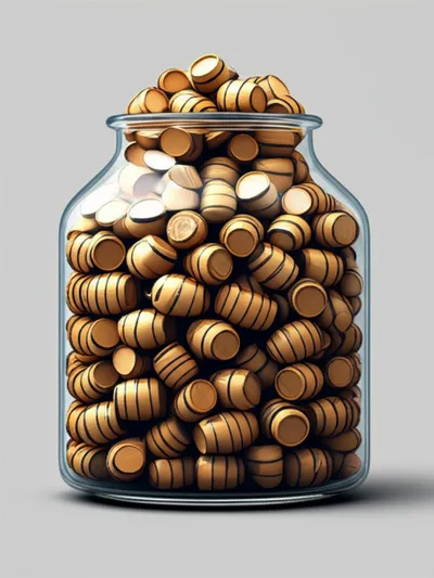 Illustration barrels - Image 1