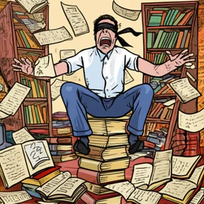 Illustration blundering - Image 1