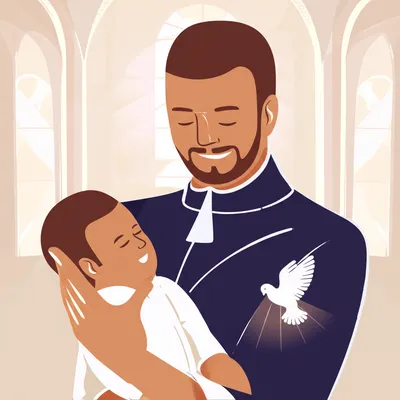 Illustration godfather