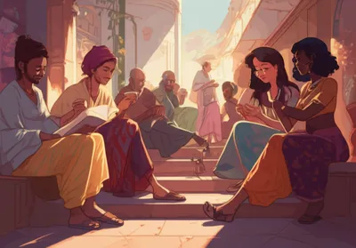 Illustration pyjamas - Image 1